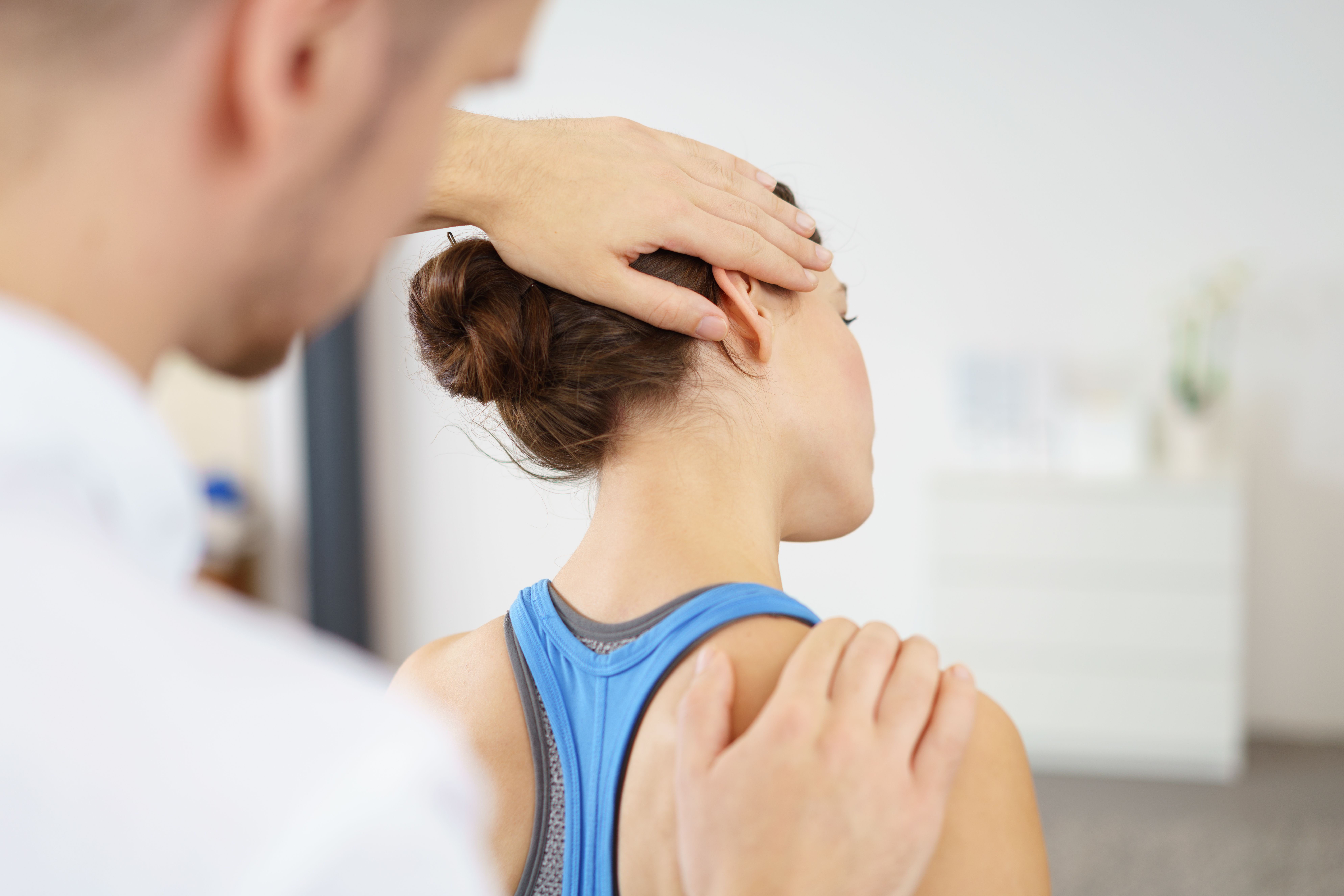 Behandlung der Physiotherapie Praxis Wernigk